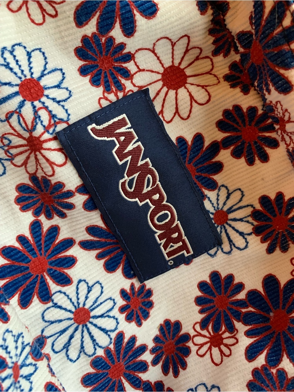 JanSport Daisy Corduroy Backpack
